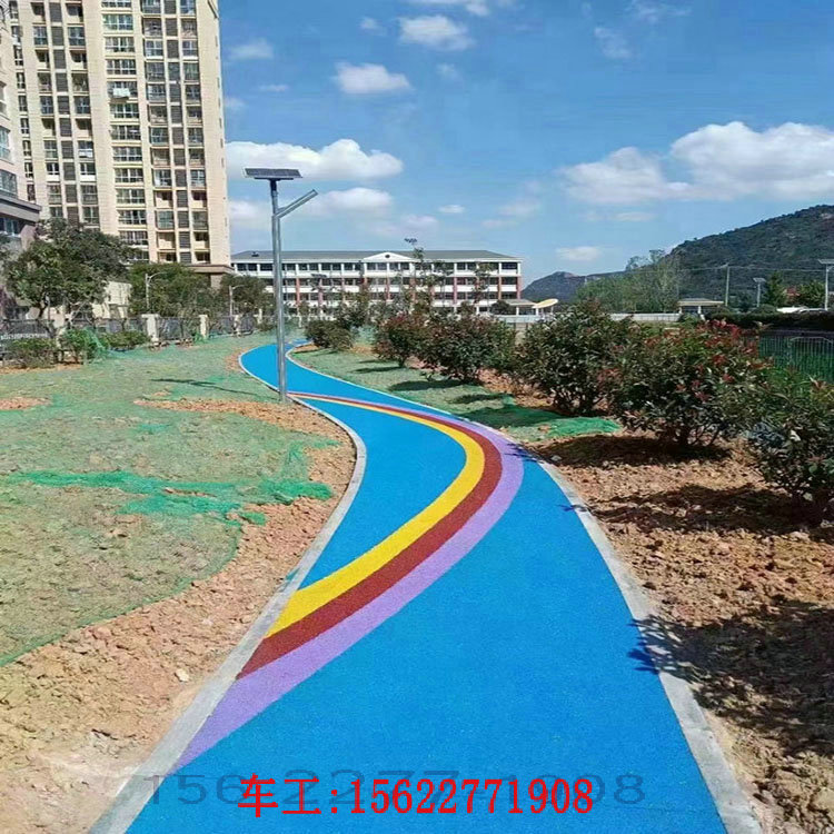 透水道路鋪裝，透水混凝土道路鋪裝